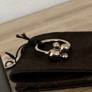 Calvin Klein Silver Fidget Spinner Ring Size 8 NWT NIB